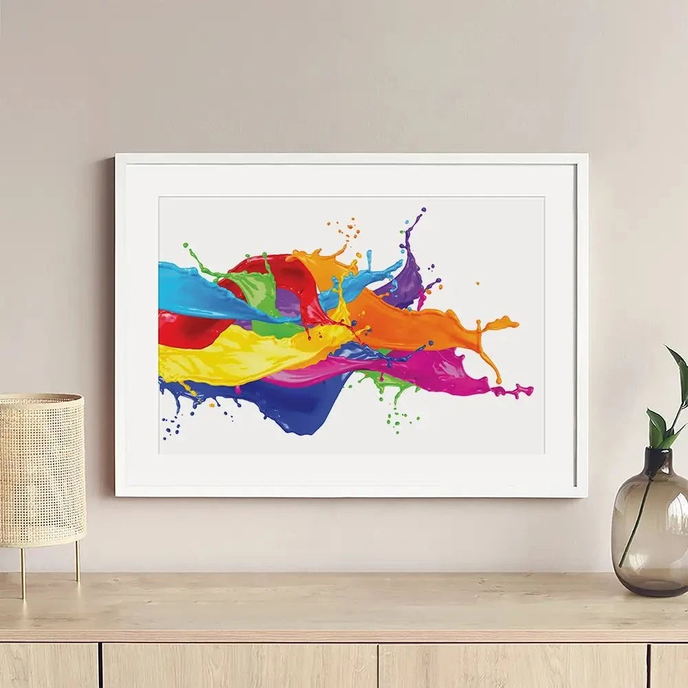 A Splash Of Colour Framed Art Print A Splash Of Colour Framed Art Print | A Splash Of Colour Framed Art wall art product stockphoto-graf / Shutterstock