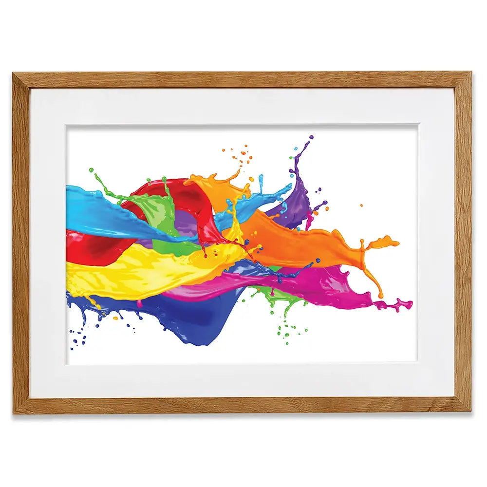 A Splash Of Colour Framed Art Print A Splash Of Colour Framed Art Print | A Splash Of Colour Framed Art wall art product stockphoto-graf / Shutterstock