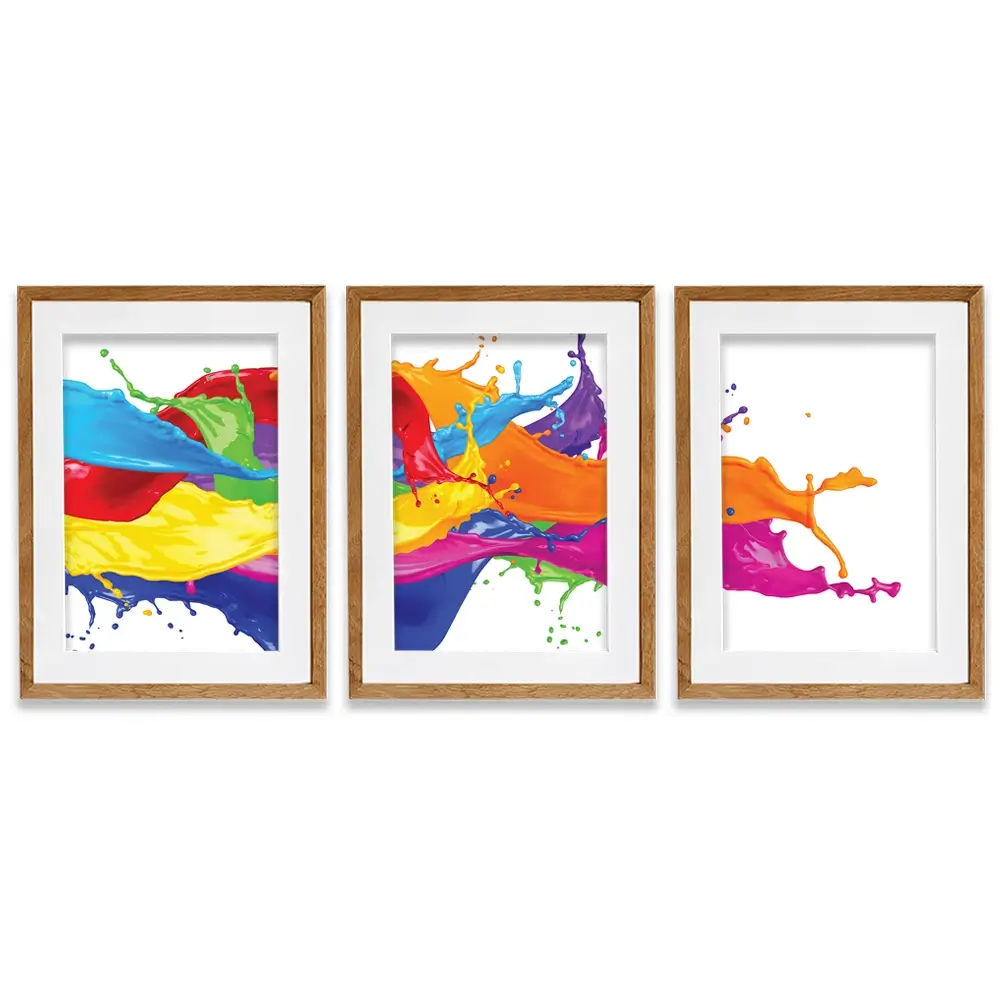 A Splash Of Colour Framed Art Print Trio A Splash Of Colour Framed Art Print Trio wall art product stockphoto-graf / Shutterstock