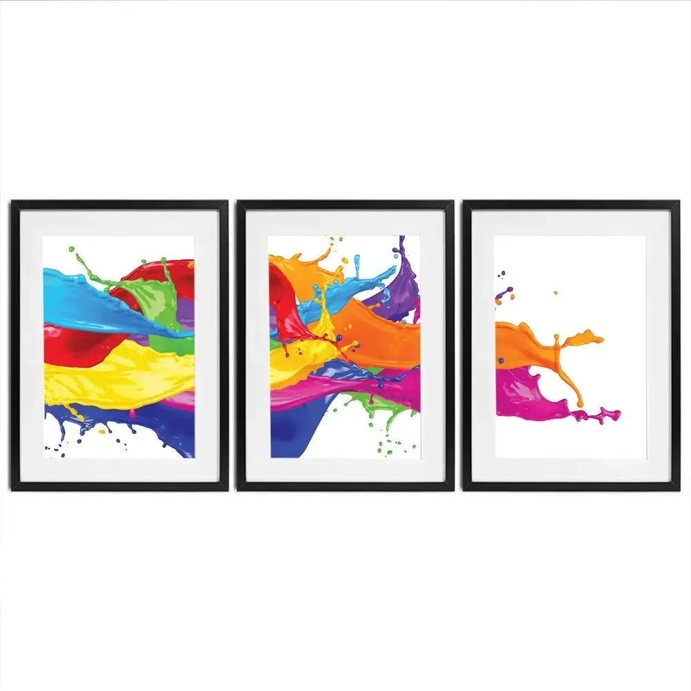 A Splash Of Colour Framed Art Print Trio A Splash Of Colour Framed Art Print Trio wall art product stockphoto-graf / Shutterstock