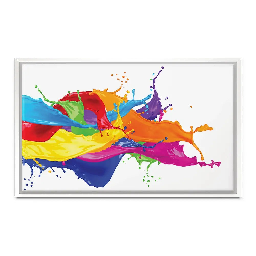 A Splash Of Colour Oversized Canvas Print A Splash Of Colour Oversized Canvas Print wall art product Art Print Shop