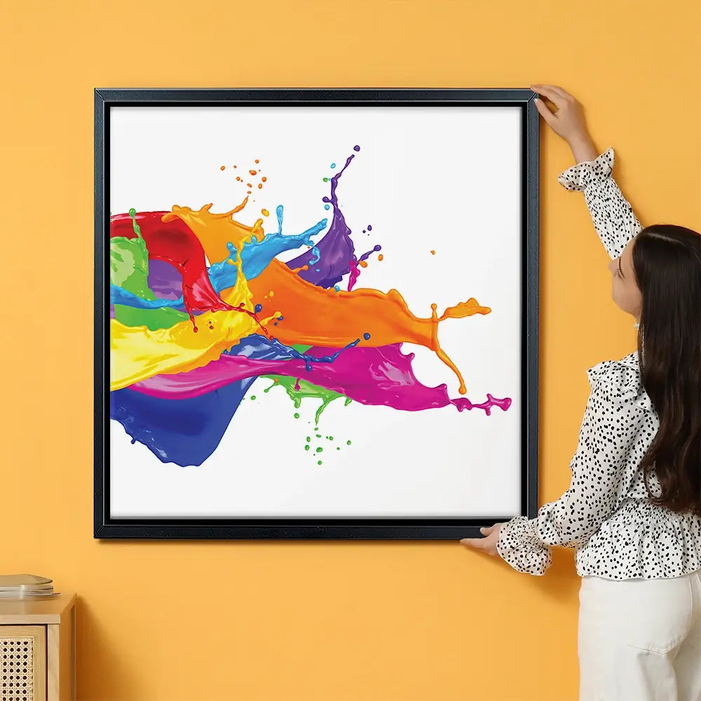 A Splash Of Colour Oversized Canvas Print A Splash Of Colour Oversized Canvas Print wall art product Art Print Shop