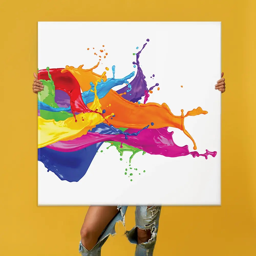 A Splash Of Colour Oversized Canvas Print A Splash Of Colour Oversized Canvas Print wall art product Art Print Shop