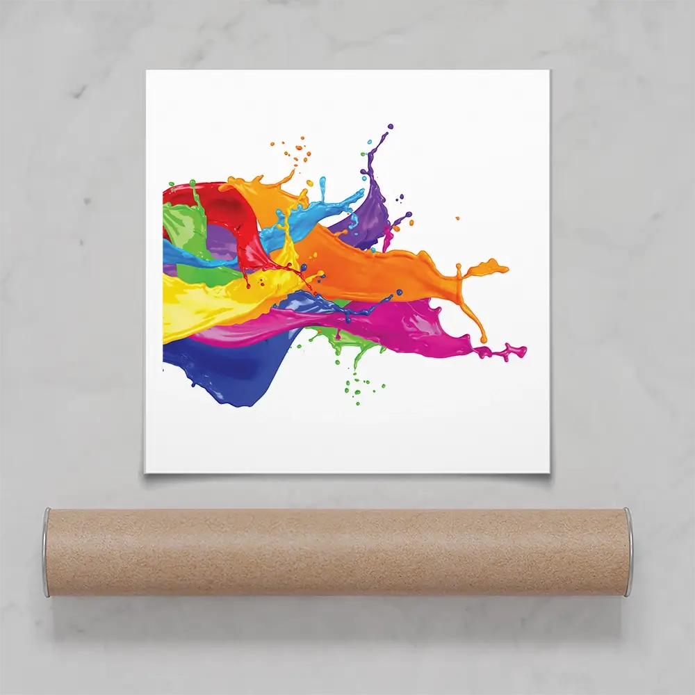 A Splash Of Colour Square Art Print A Splash Of Colour Square Art Print wall art product stockphoto-graf / Shutterstock