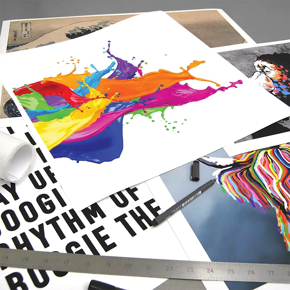 A Splash Of Colour Square Art Print A Splash Of Colour Square Art Print wall art product stockphoto-graf / Shutterstock