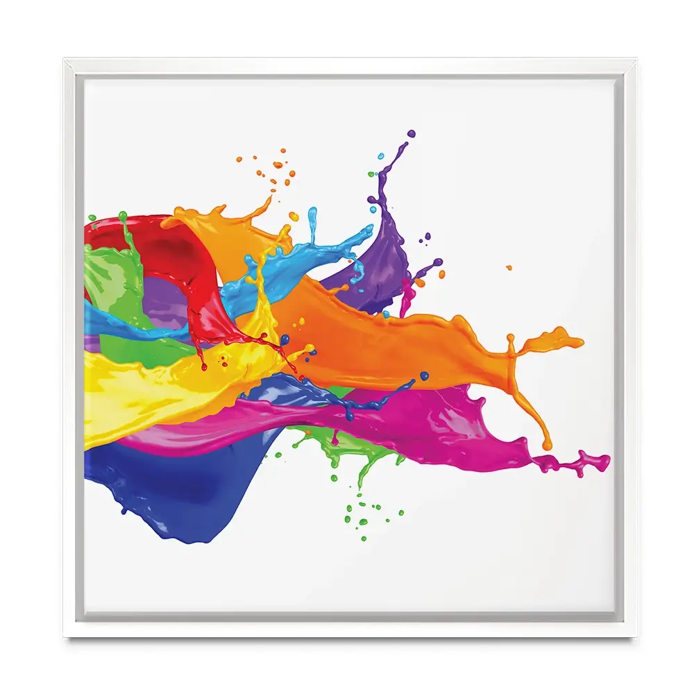 A Splash Of Colour Square Canvas Print A Splash Of Colour Square Canvas Print | A Splash Of Colour Square Art wall art product stockphoto-graf / Shutterstock