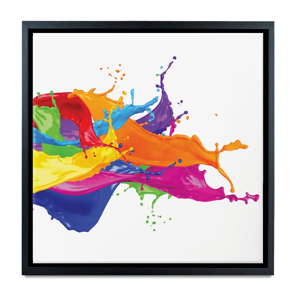 A Splash Of Colour Square Canvas Print wall art product stockphoto-graf / Shutterstock