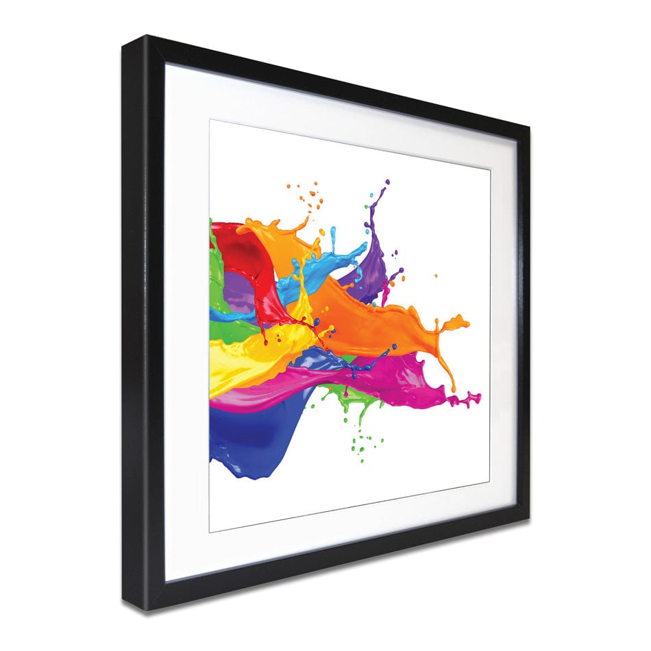 A Splash Of Colour Square Framed Art Print wall art product stockphoto-graf / Shutterstock
