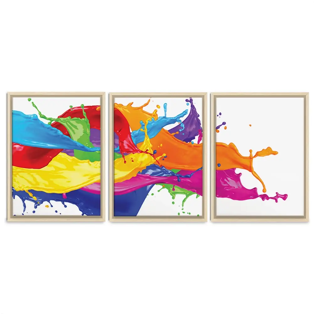 A Splash Of Colour Trio Canvas Print A Splash Of Colour Trio Canvas Print wall art product stockphoto-graf / Shutterstock