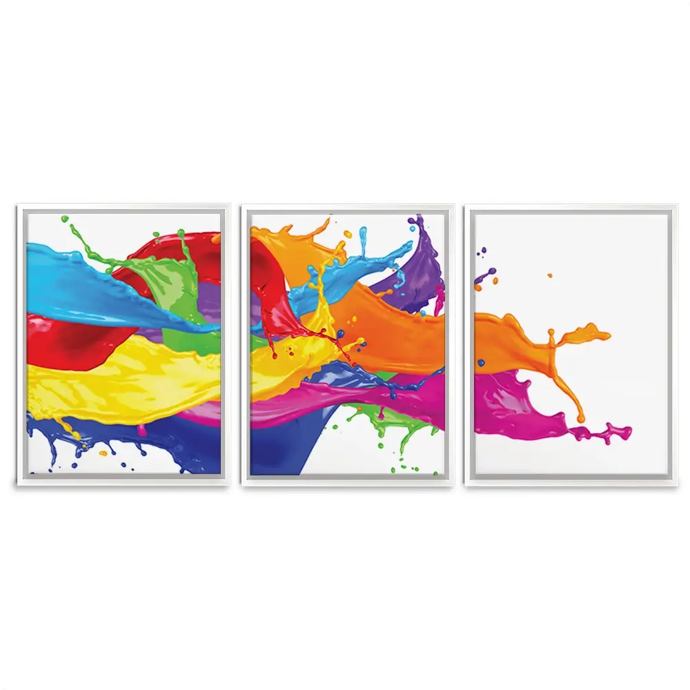 A Splash Of Colour Trio Canvas Print A Splash Of Colour Trio Canvas Print wall art product stockphoto-graf / Shutterstock