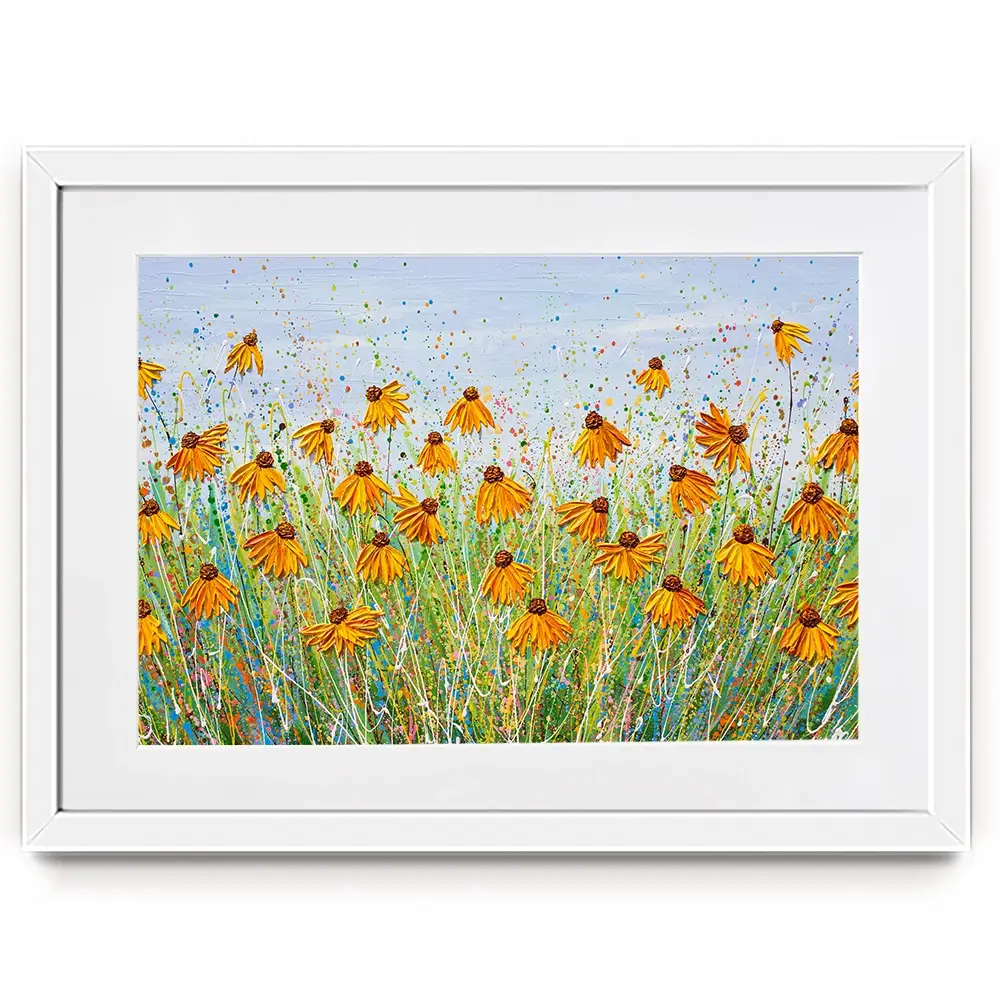 A Splash Of Orange Framed Art Print A Splash Of Orange Framed Art Print wall art product Olga Tkachyk