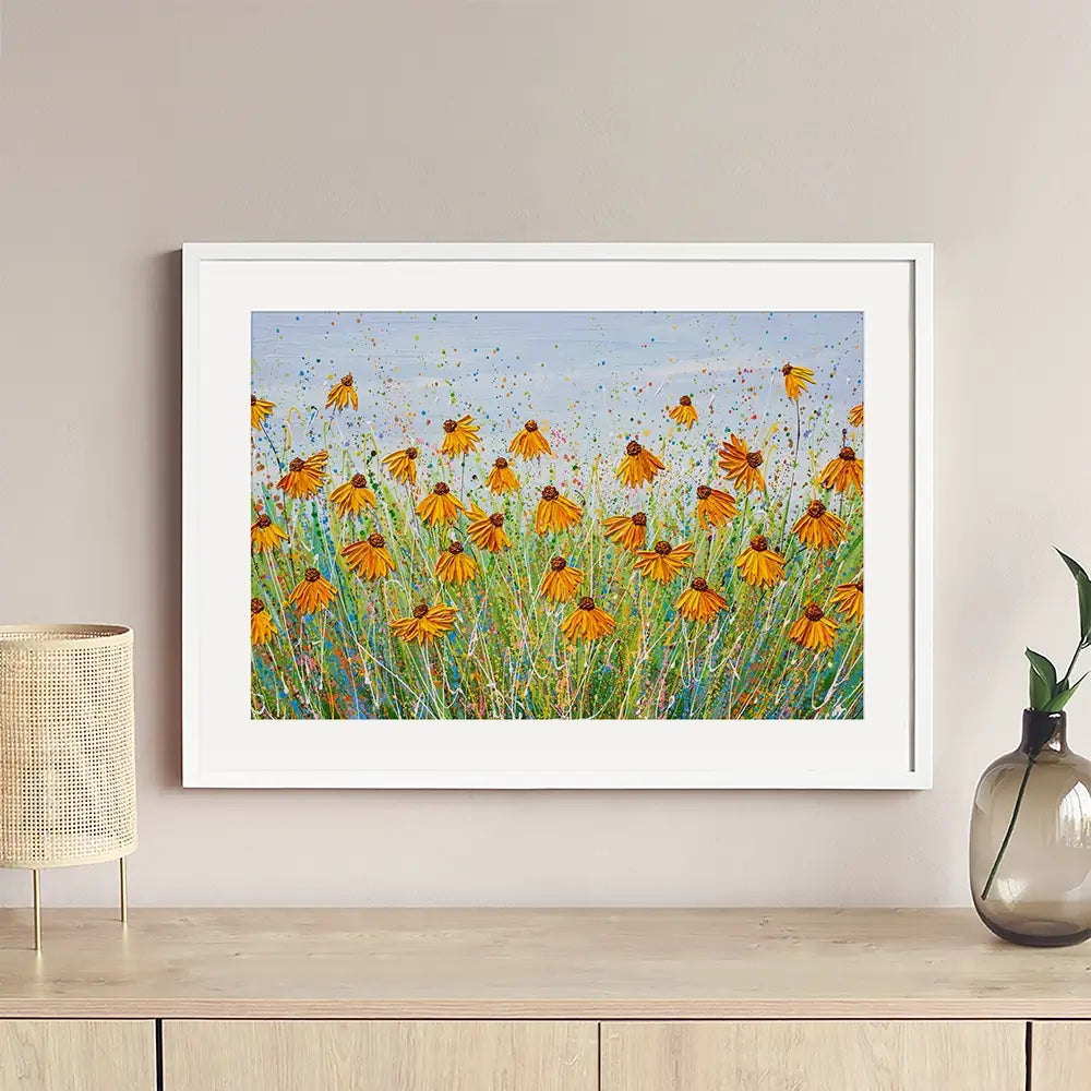 A Splash Of Orange Framed Art Print A Splash Of Orange Framed Art Print wall art product Olga Tkachyk