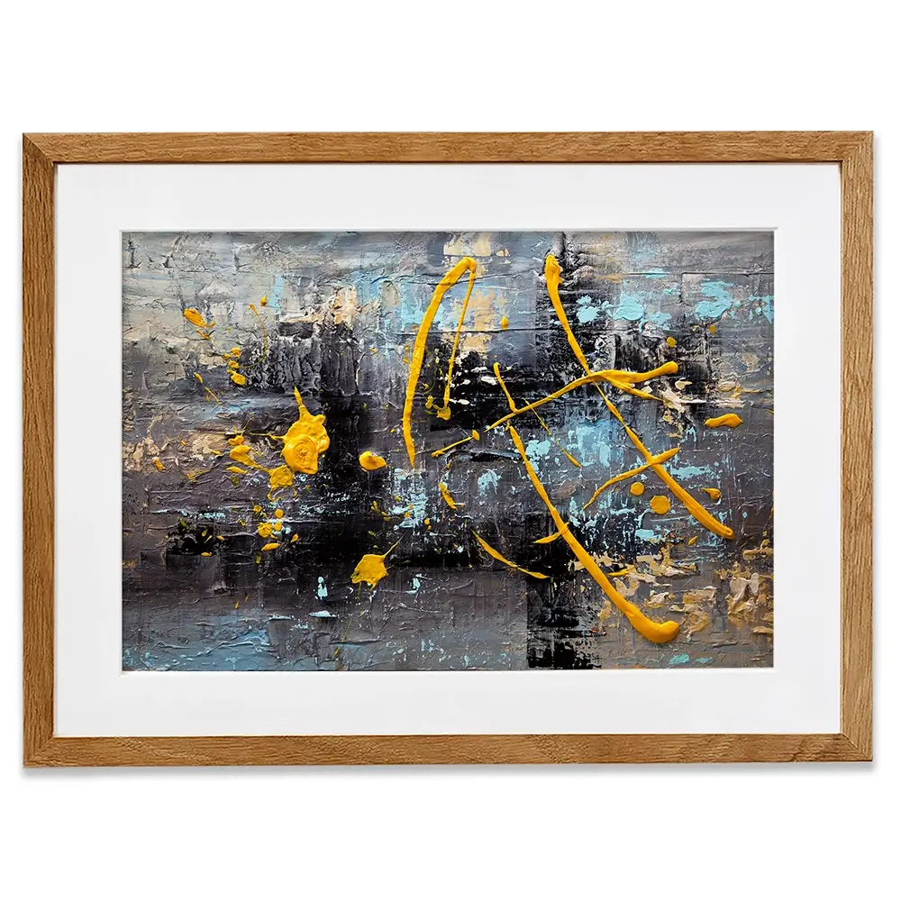 A Splash Of Sunshine Framed Art Print A Splash Of Sunshine Framed Art Print wall art product Osnat Tzadok