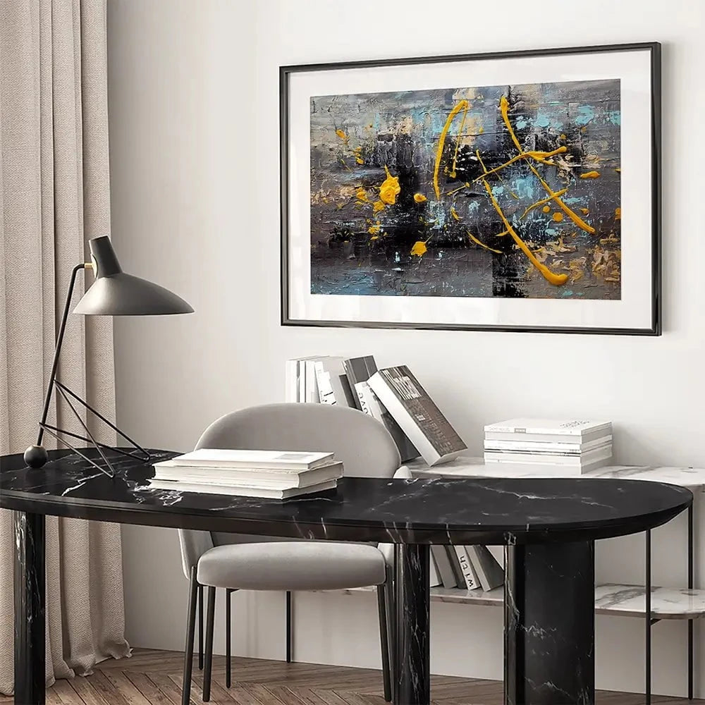 A Splash Of Sunshine Framed Art Print A Splash Of Sunshine Framed Art Print wall art product Osnat Tzadok