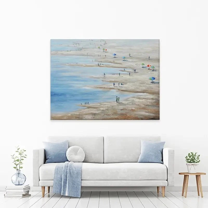 A Summer Beach Canvas Print A Summer Beach Canvas Print wall art product CHENYU ARTS / Shutterstock