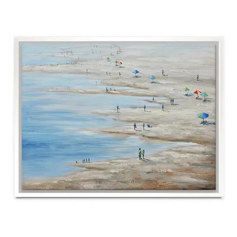 A Summer Beach Canvas Print A Summer Beach Canvas Print wall art product CHENYU ARTS / Shutterstock