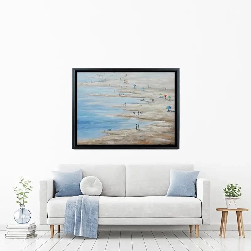 A Summer Beach Canvas Print A Summer Beach Canvas Print wall art product CHENYU ARTS / Shutterstock