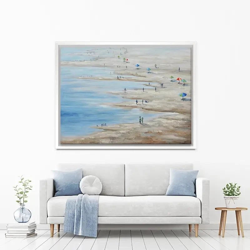 A Summer Beach Canvas Print A Summer Beach Canvas Print wall art product CHENYU ARTS / Shutterstock