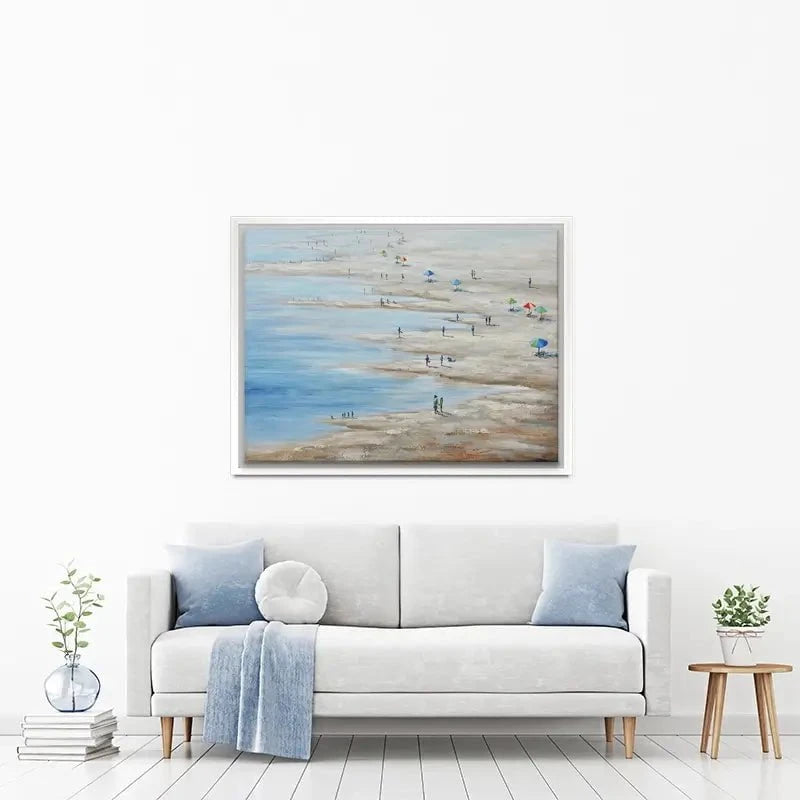 A Summer Beach Canvas Print A Summer Beach Canvas Print wall art product CHENYU ARTS / Shutterstock