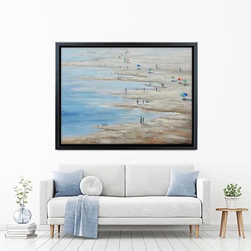 A Summer Beach Canvas Print A Summer Beach Canvas Print wall art product CHENYU ARTS / Shutterstock