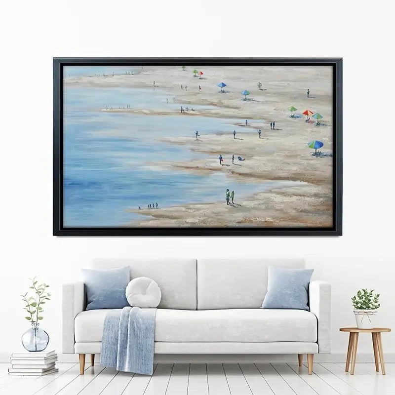 A Summer Beach Canvas Print A Summer Beach Canvas Print wall art product CHENYU ARTS / Shutterstock