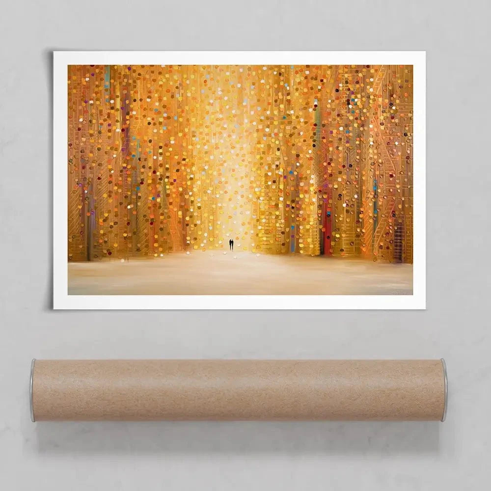 A Sunset Art Print A Sunset Art Print wall art product Ekaterina Ermilkina