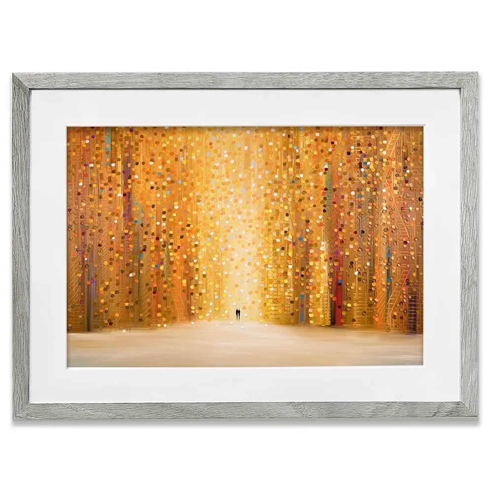 A Sunset Framed Art Print A Sunset Framed Art Print wall art product Ekaterina Ermilkina