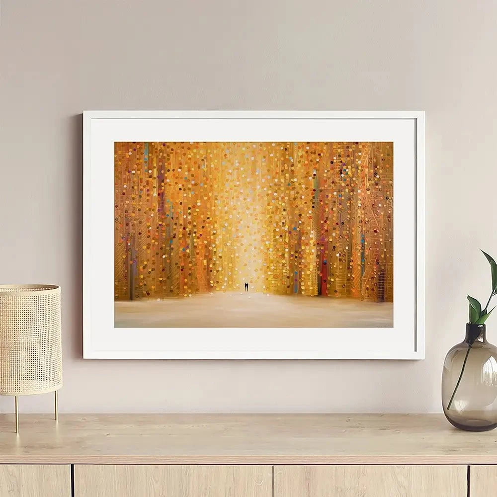 A Sunset Framed Art Print A Sunset Framed Art Print wall art product Ekaterina Ermilkina