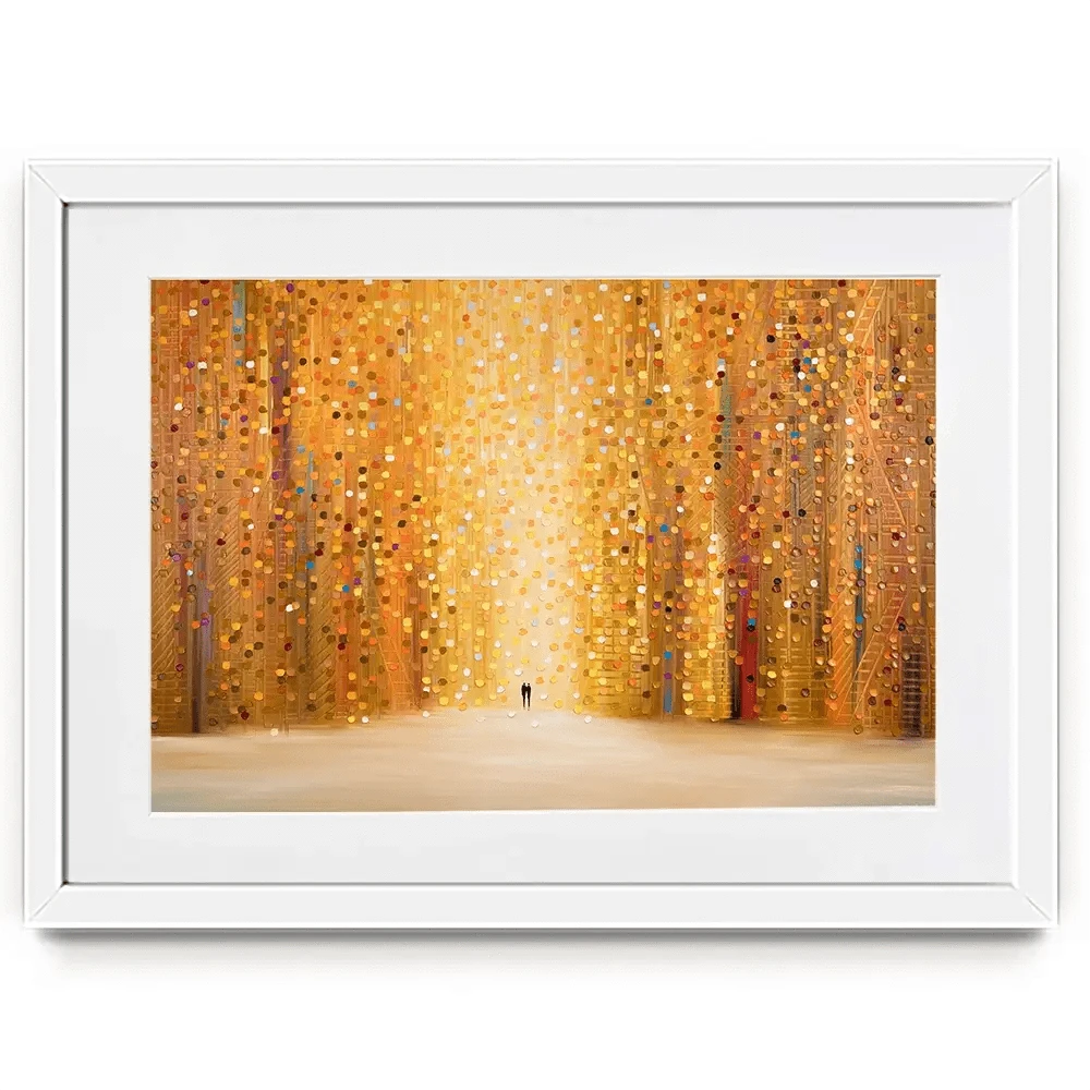 A Sunset Framed Art Print A Sunset Framed Art Print wall art product Ekaterina Ermilkina