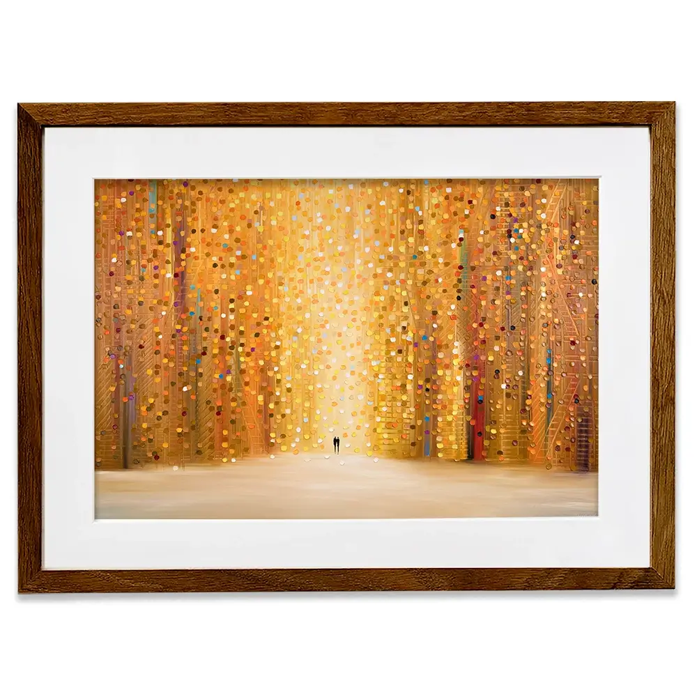 A Sunset Framed Art Print A Sunset Framed Art Print wall art product Ekaterina Ermilkina