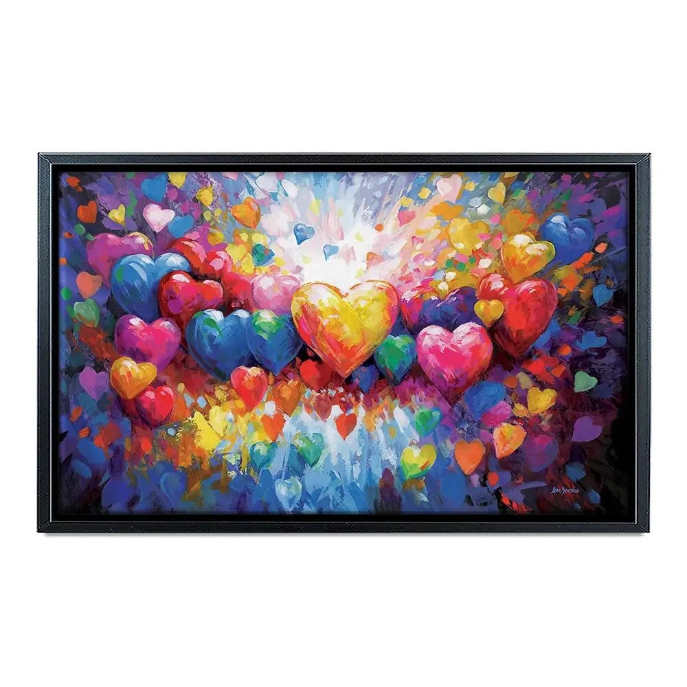 A Thousand Hearts For You Canvas Print A Thousand Hearts For You Canvas Print wall art product Leon Devenice