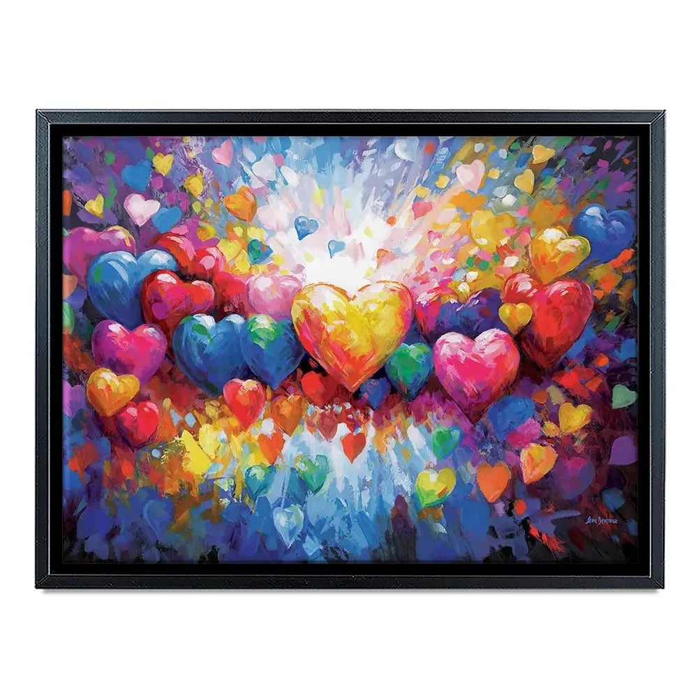 A Thousand Hearts For You Canvas Print A Thousand Hearts For You Canvas Print wall art product Leon Devenice