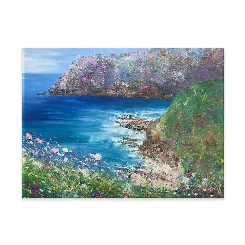 A View By The Sea Canvas Print A View By The Sea Canvas Print wall art product Laure Bury