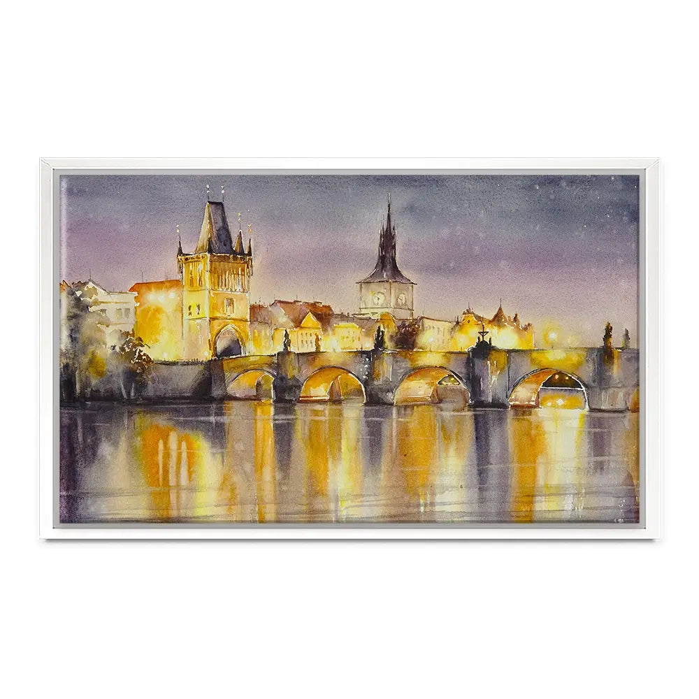 A View Of Prague Canvas Print A View Of Prague Canvas Print wall art product DeepGreen / Shutterstock