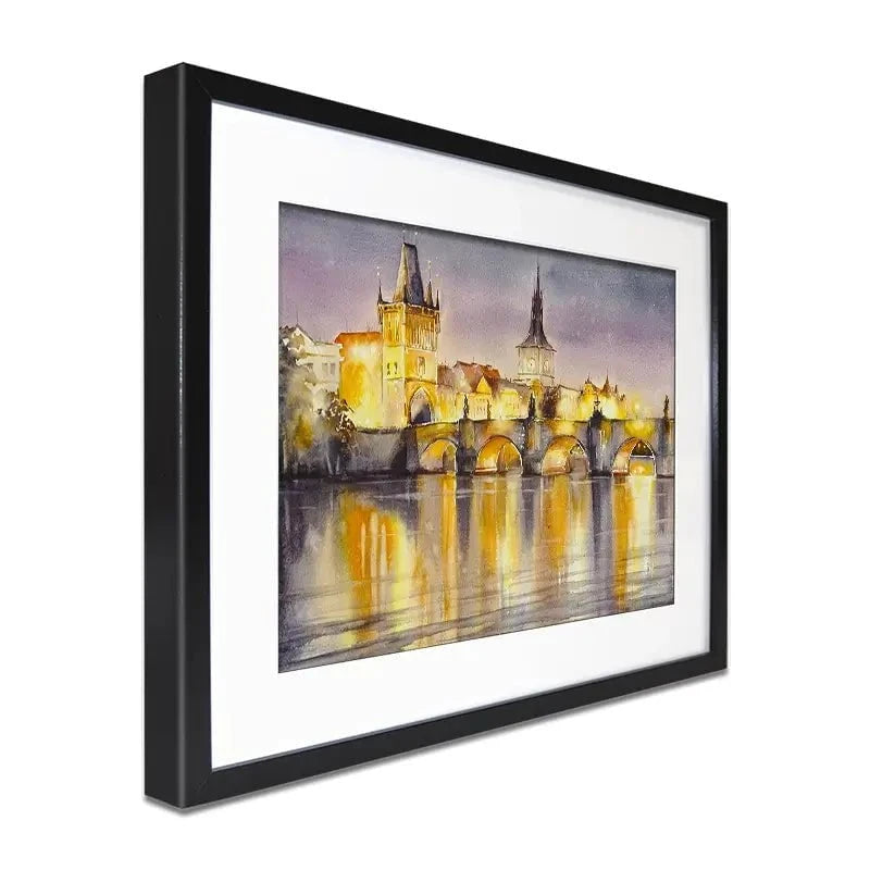 A View Of Prague  Framed Art Print A View Of Prague  Framed Art Print wall art product DeepGreen / Shutterstock