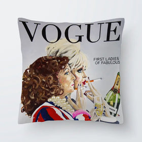 Ab Fab Vogue Cushion Ab Fab Vogue Cushion wall art product Juliet Stockton