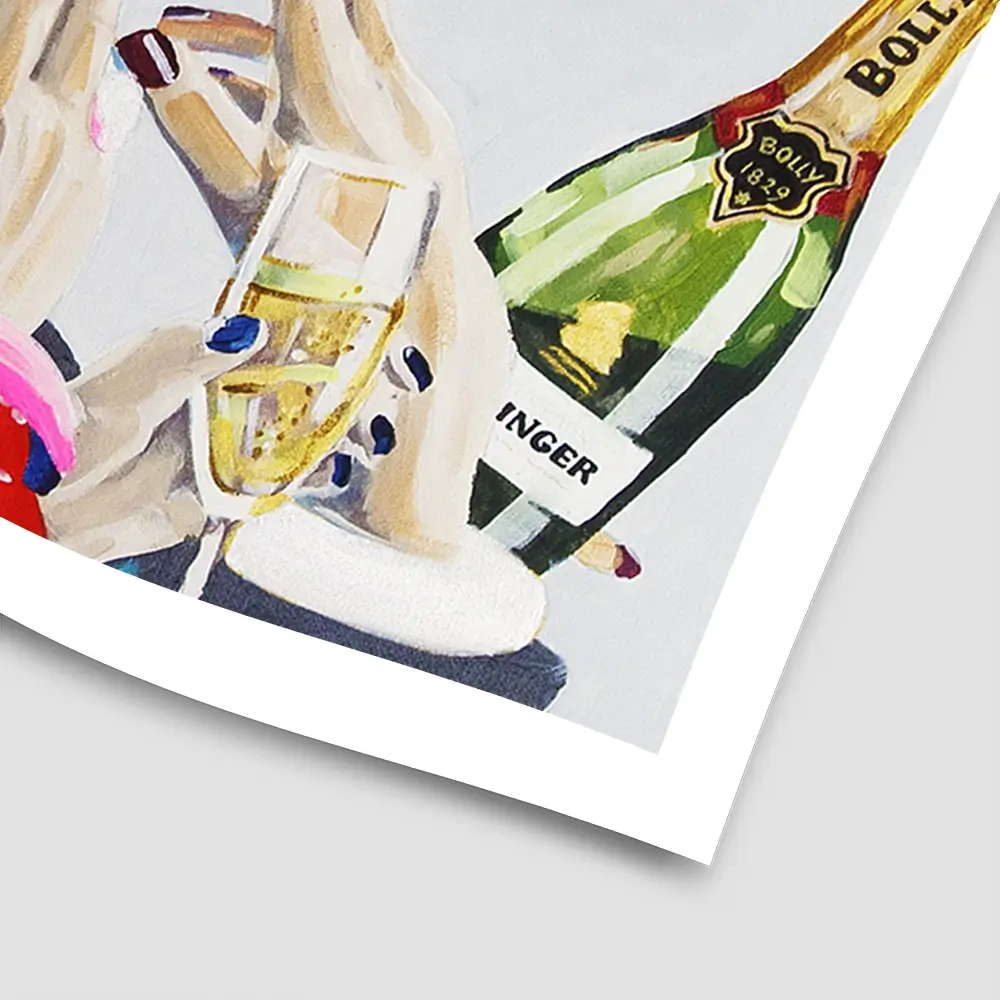 Ab Fab Vogue Square Art Print Ab Fab Vogue Square Art Print wall art product Juliet Stockton
