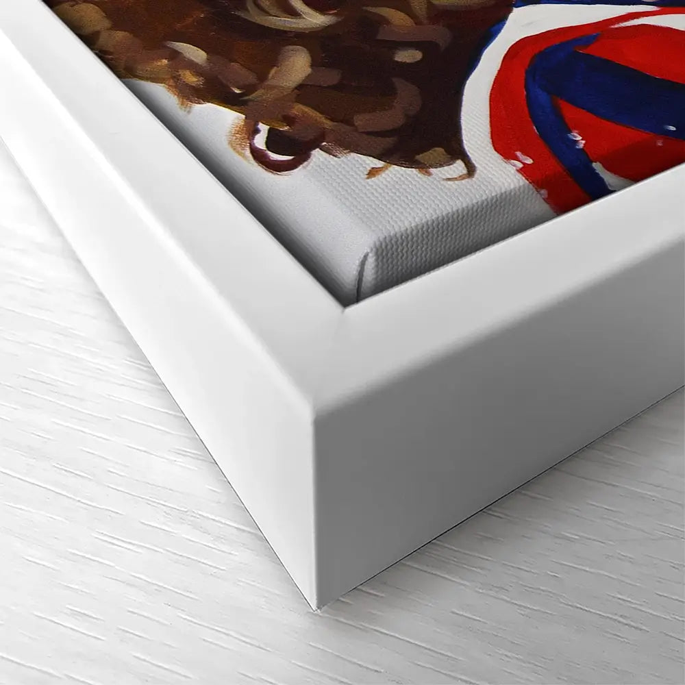 Ab Fab Vogue Square Canvas Print Ab Fab Vogue Square Canvas Print wall art product Juliet Stockton