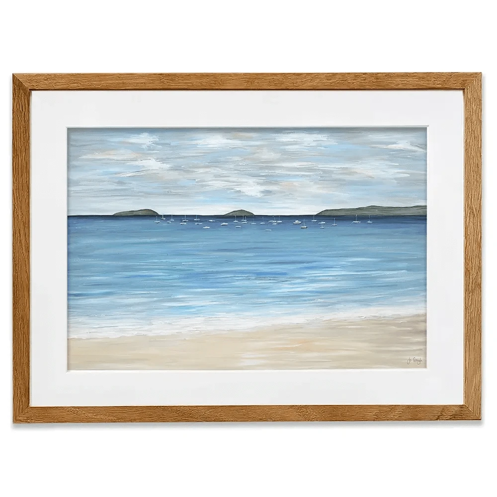 Abersoch Beach Framed Art Print Abersoch Beach Framed Art Print wall art product Jo Gough
