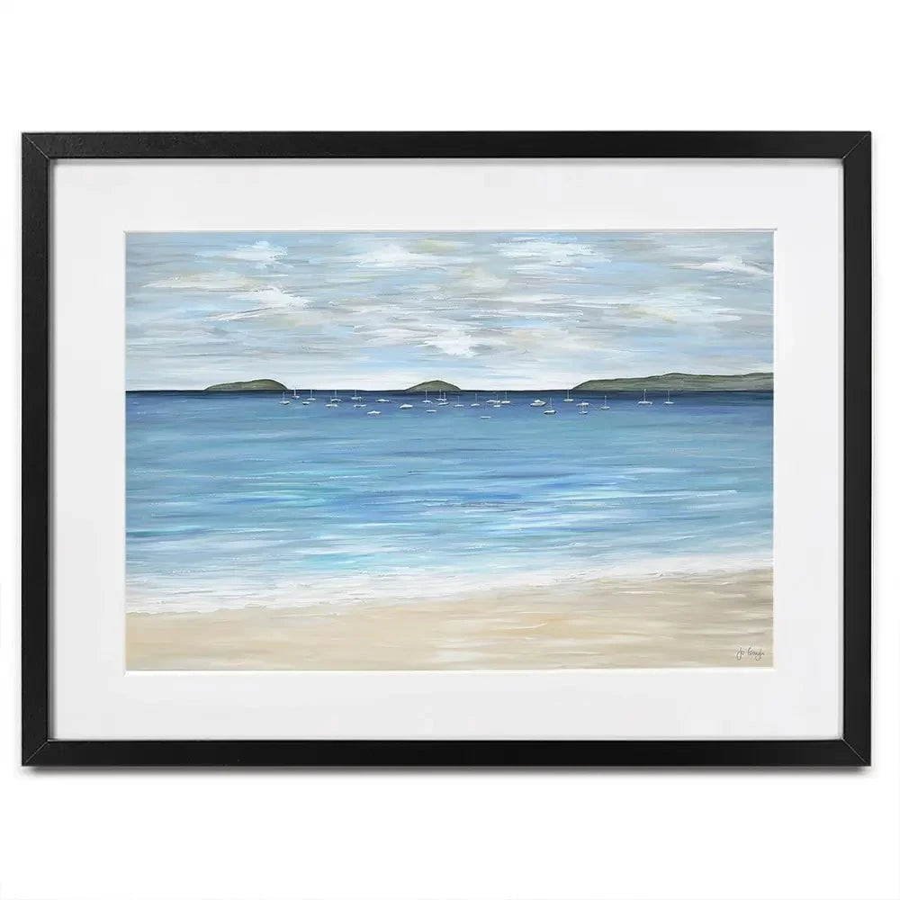 Abersoch Beach Framed Art Print Abersoch Beach Framed Art Print wall art product Jo Gough