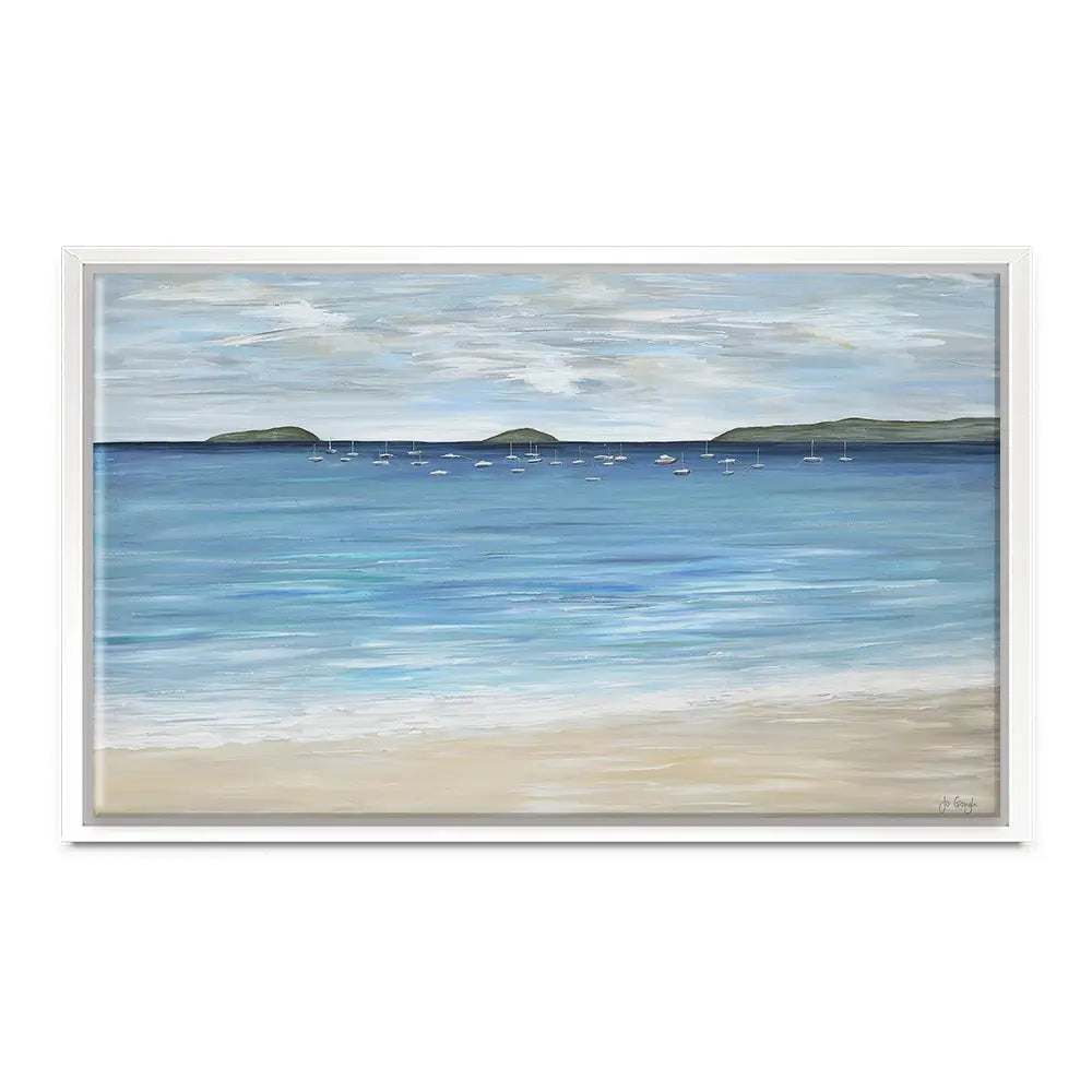 Abersoch Beach Oversized Canvas Print Abersoch Beach Oversized Canvas Print wall art product Jo Gough
