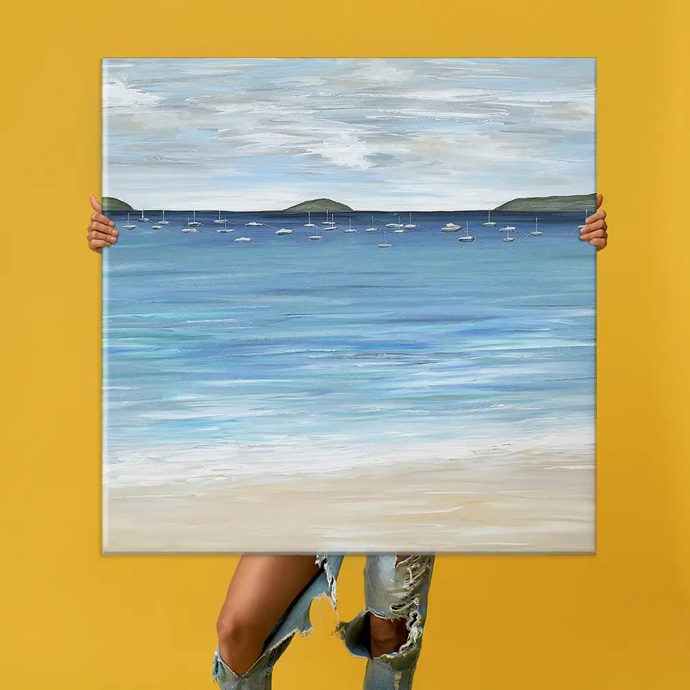 Abersoch Beach Oversized Canvas Print Abersoch Beach Oversized Canvas Print wall art product Jo Gough
