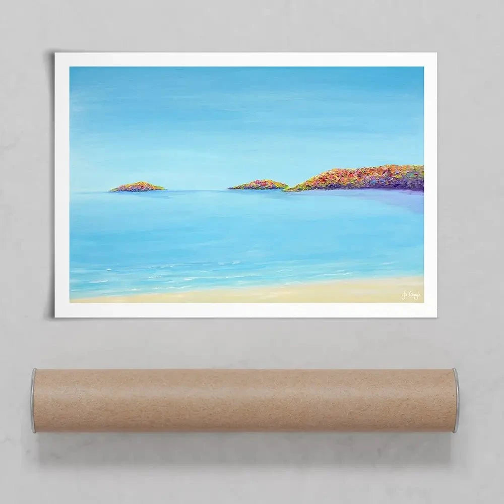 Abersoch Islands Art Print Abersoch Islands Art Print wall art product Jo Gough