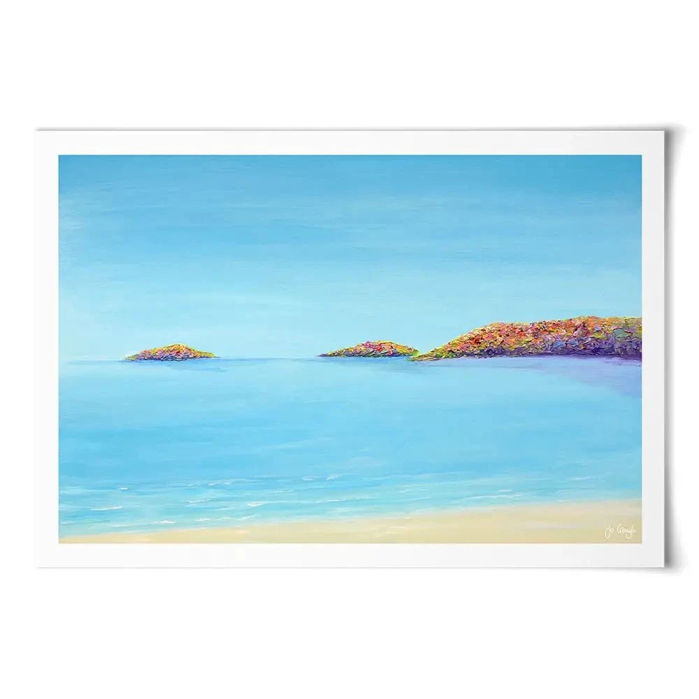 Abersoch Islands Art Print Abersoch Islands Art Print wall art product Jo Gough