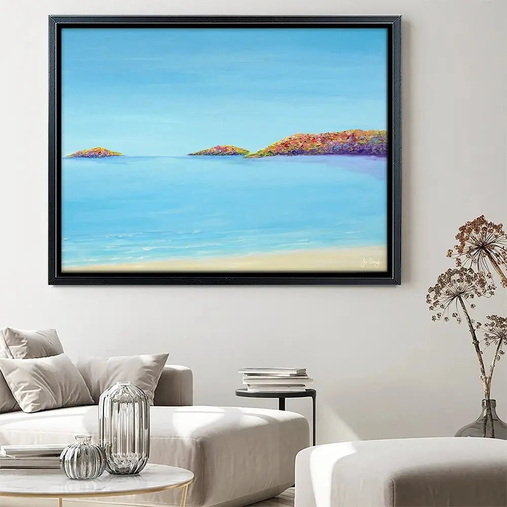 Abersoch Islands Canvas Print Abersoch Islands Canvas Print wall art product Jo Gough
