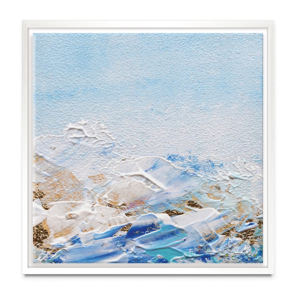 Abstract Azure Square Canvas Print wall art product Rudchenko Liliia / Shutterstock