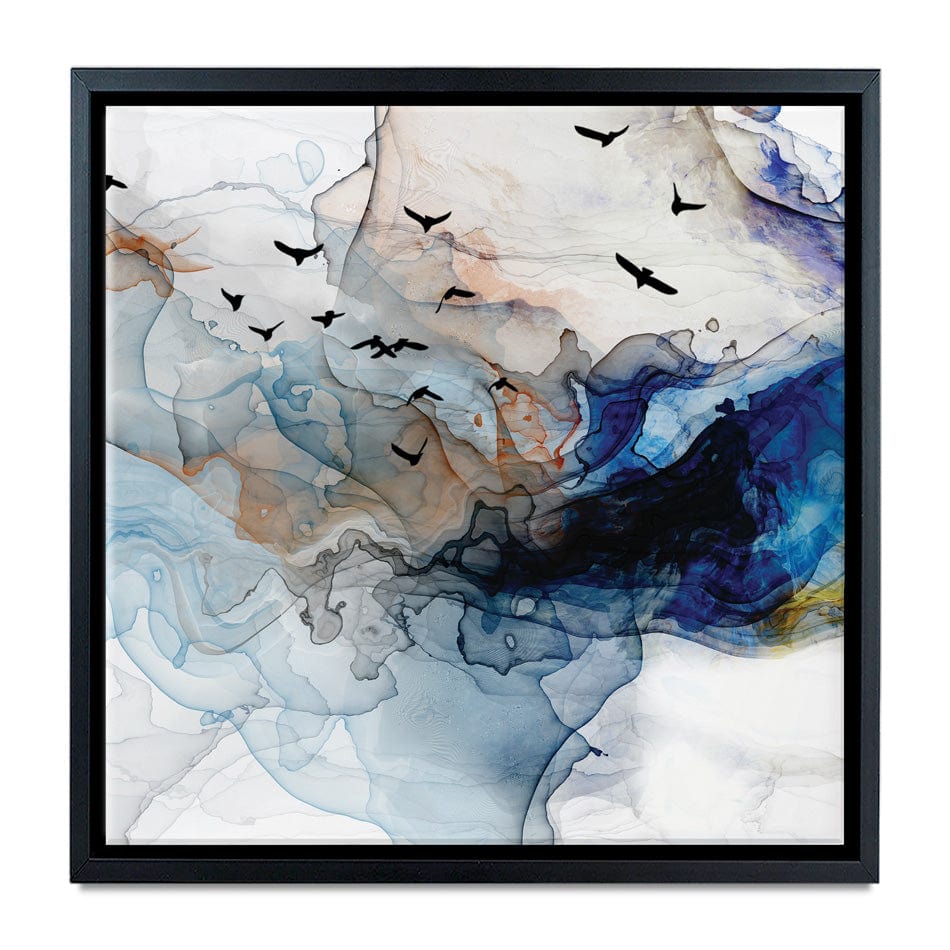 Abstract Birds Canvas Print wall art product Tim Kats / Shutterstock