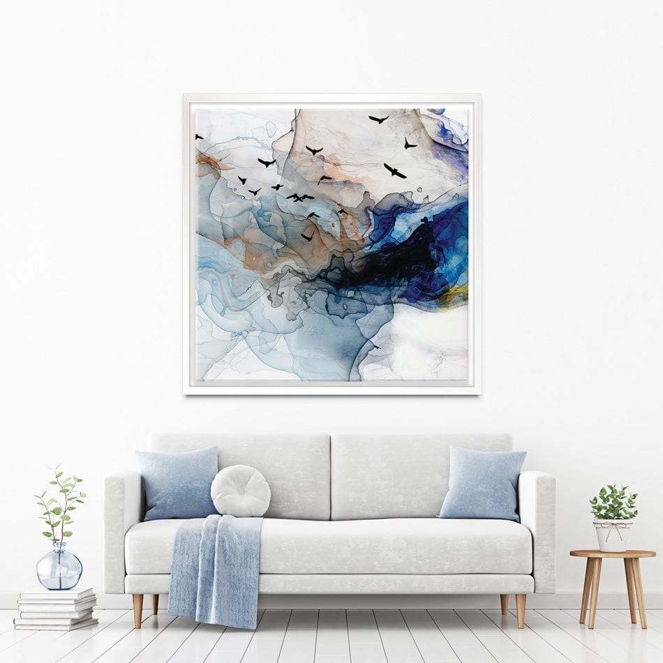 Abstract Birds Canvas Print wall art product Tim Kats / Shutterstock