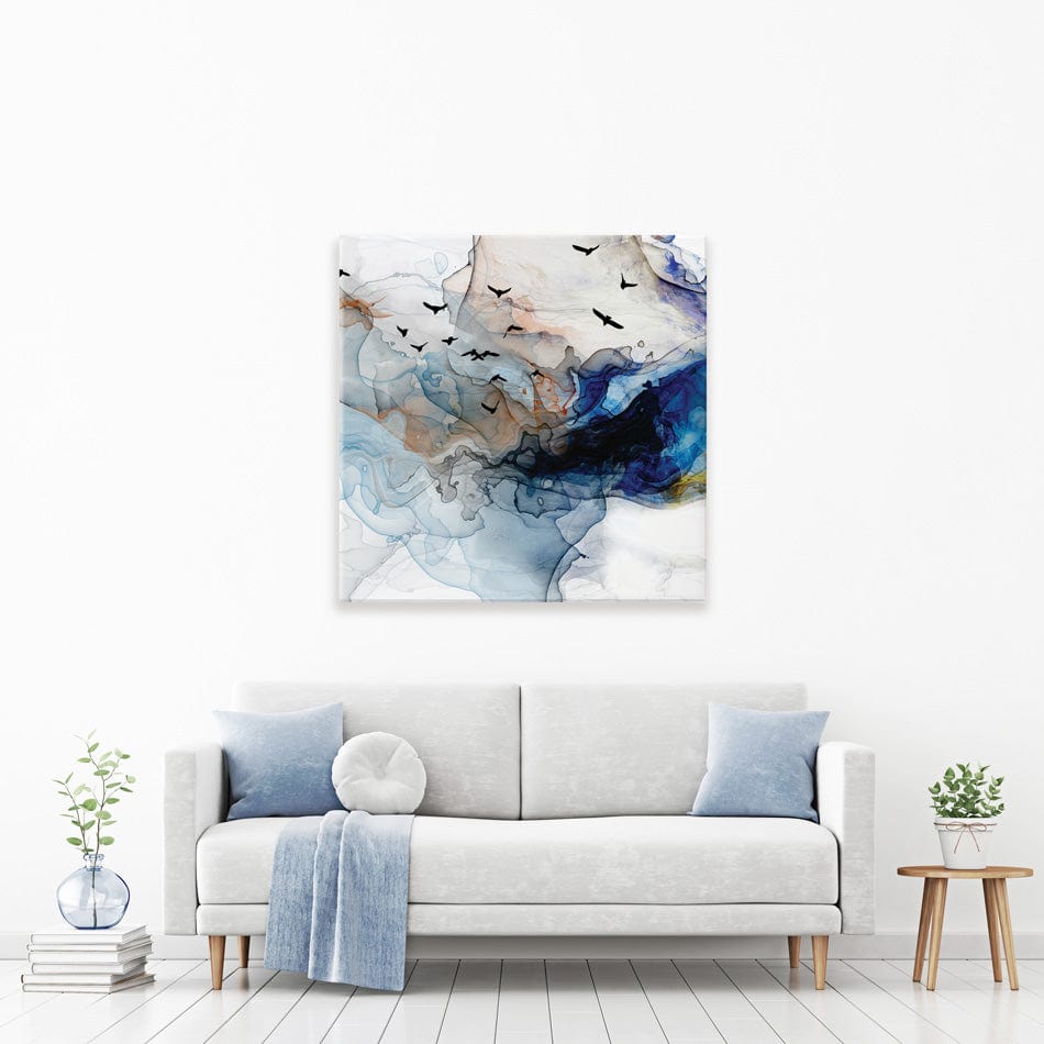 Abstract Birds Canvas Print wall art product Tim Kats / Shutterstock