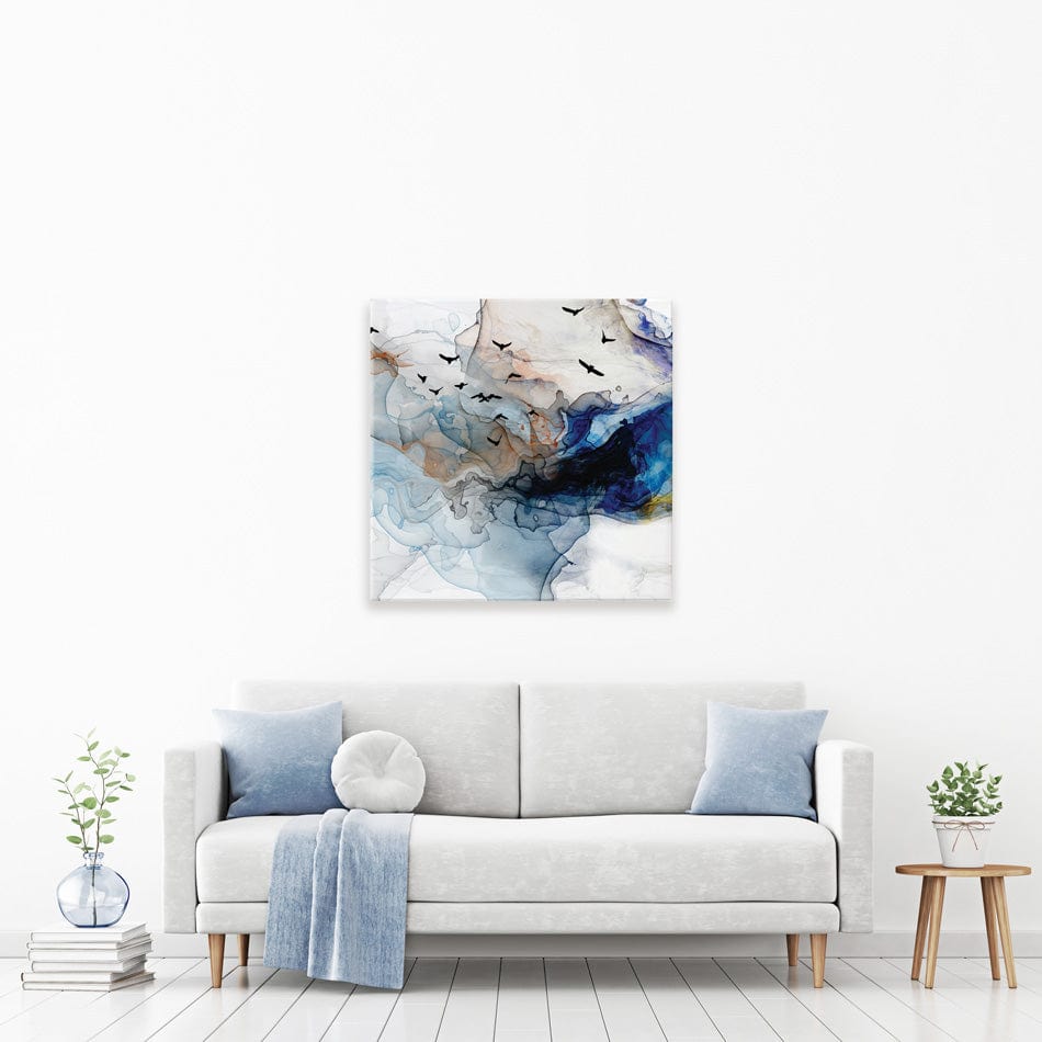 Abstract Birds Canvas Print wall art product Tim Kats / Shutterstock